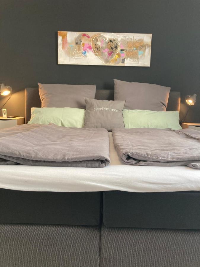 Living At Saarpartments -Adultsonly- 2 Bedrooms, Kitchen - Business & Holiday Apartments For Long- And Short Term Stay, 3 Min To Train Station, Secure E-Bike Parking! ซาร์บรึคเคน ภายนอก รูปภาพ